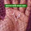 জালের ছিদ্র ০.৭৫ ইঞ্চি (1) ছোট পাশের(০.৭৫ইঞ্ছি) হাতে বোনা ঝাকি জাল । Fully Hand-Made Professional Cast Net